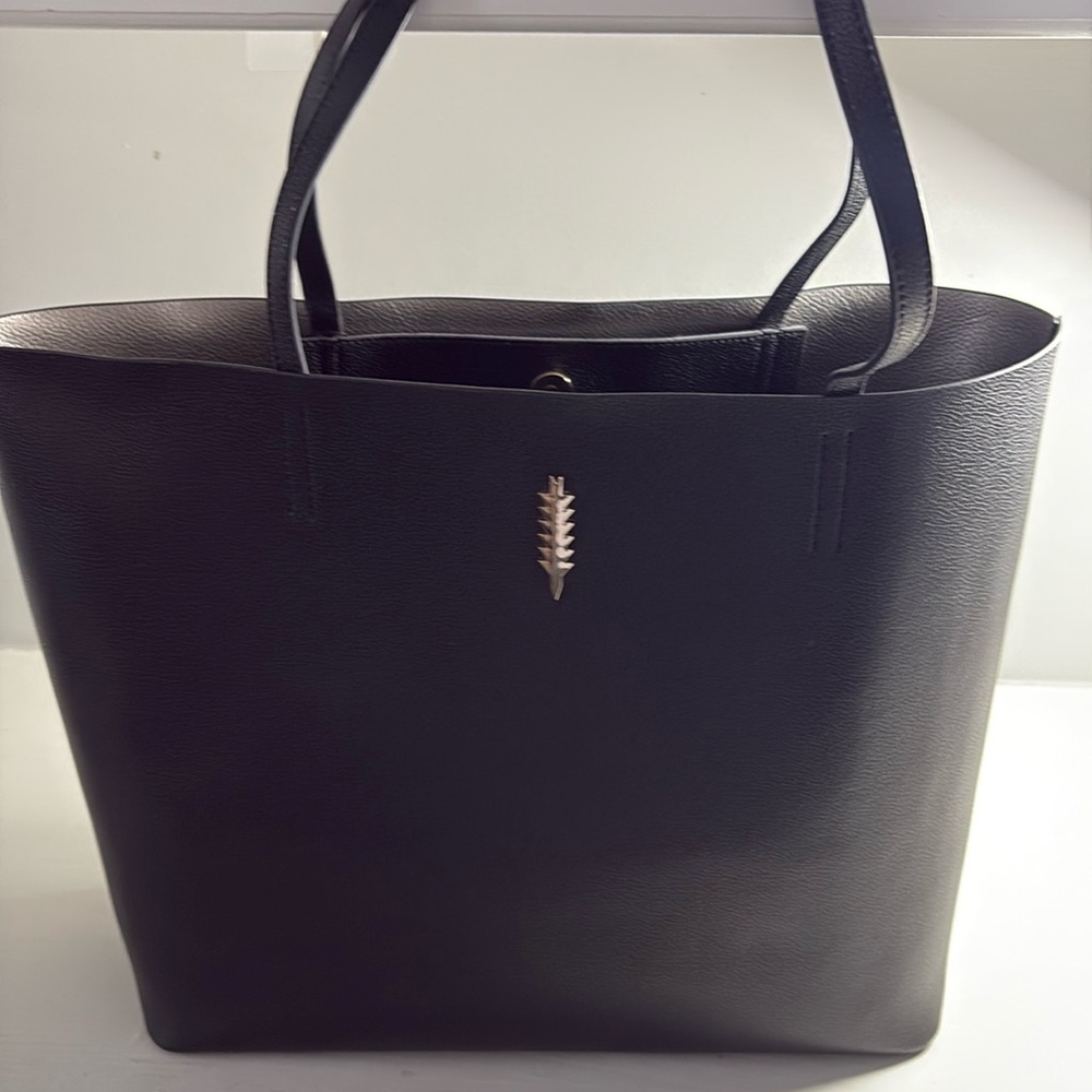 Travel Leather Tote Bag